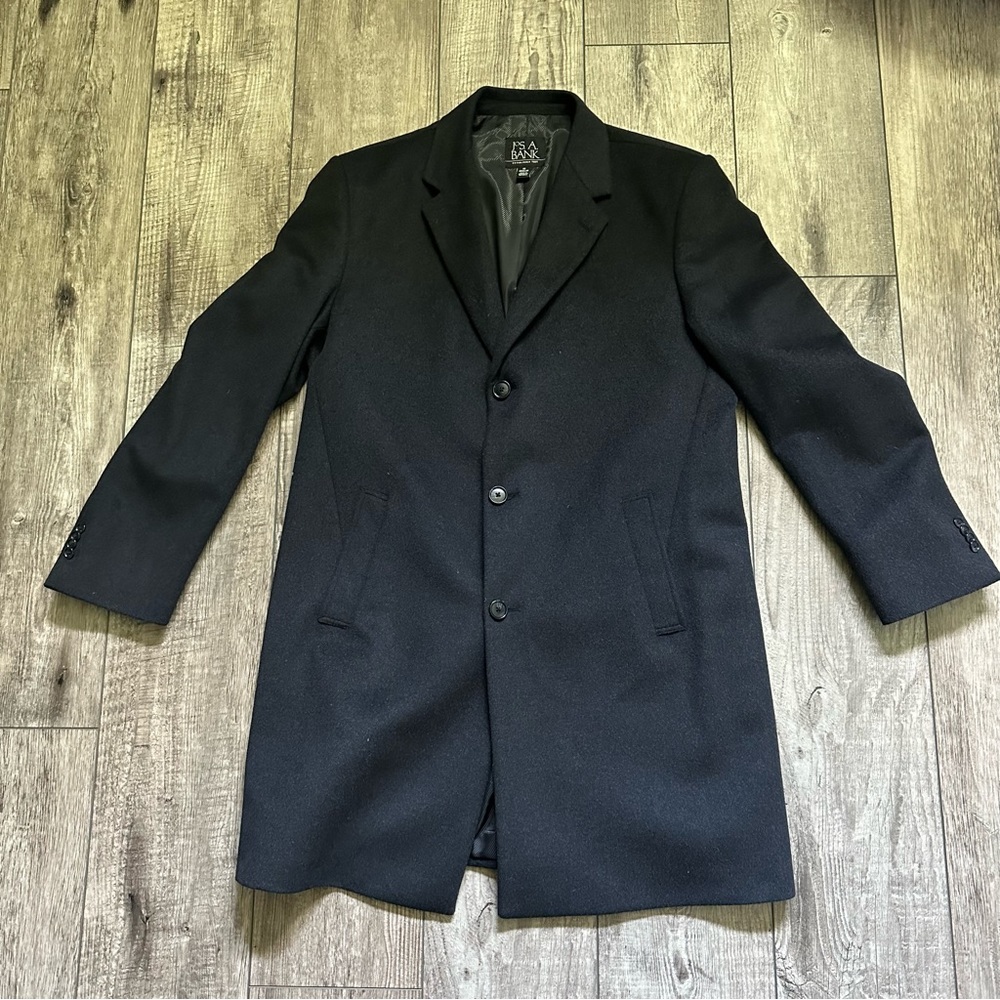 Jos. A. Banks wool tailored coat